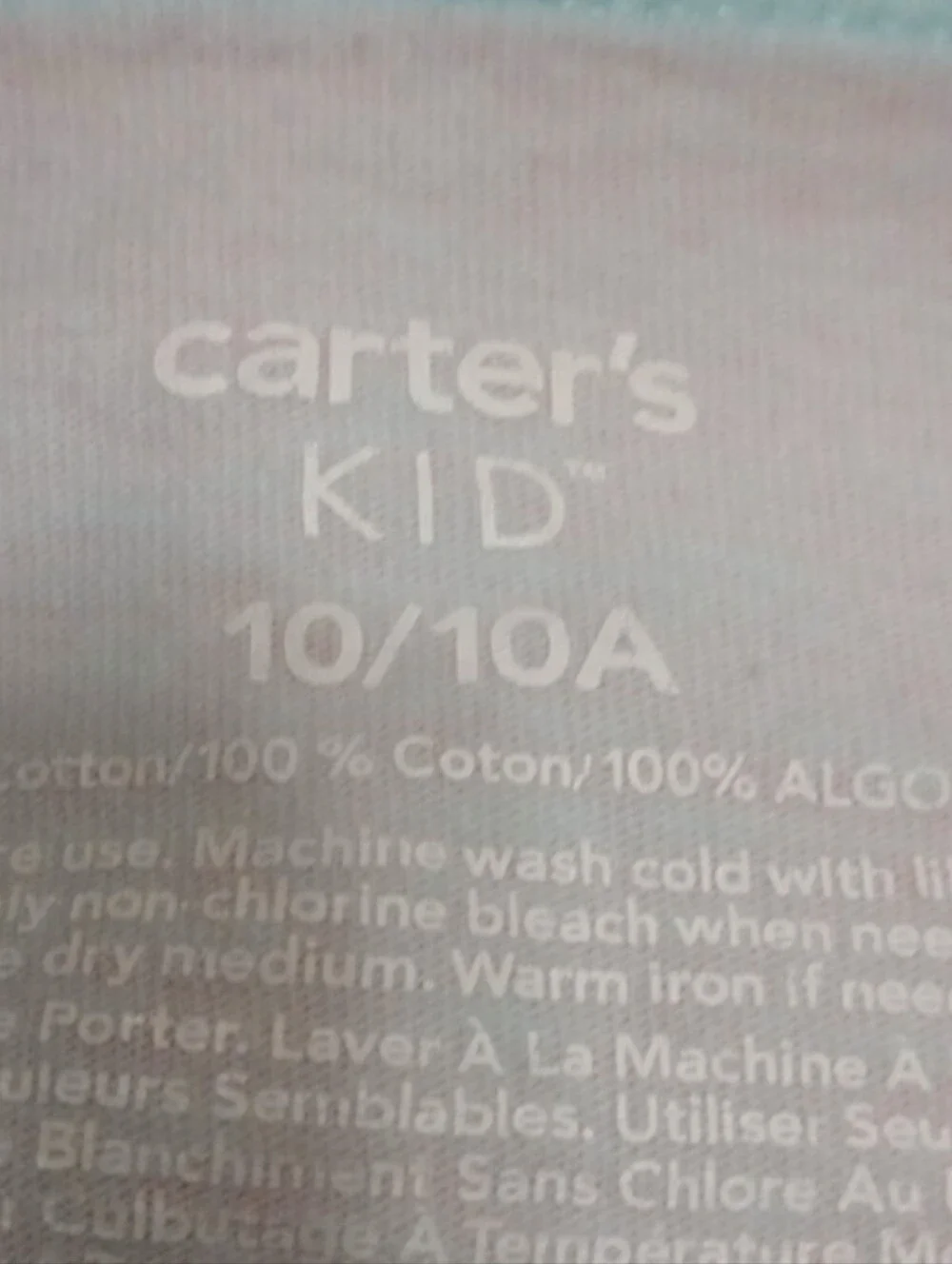 Carter's Light Blue Butterfly Graphic Tee